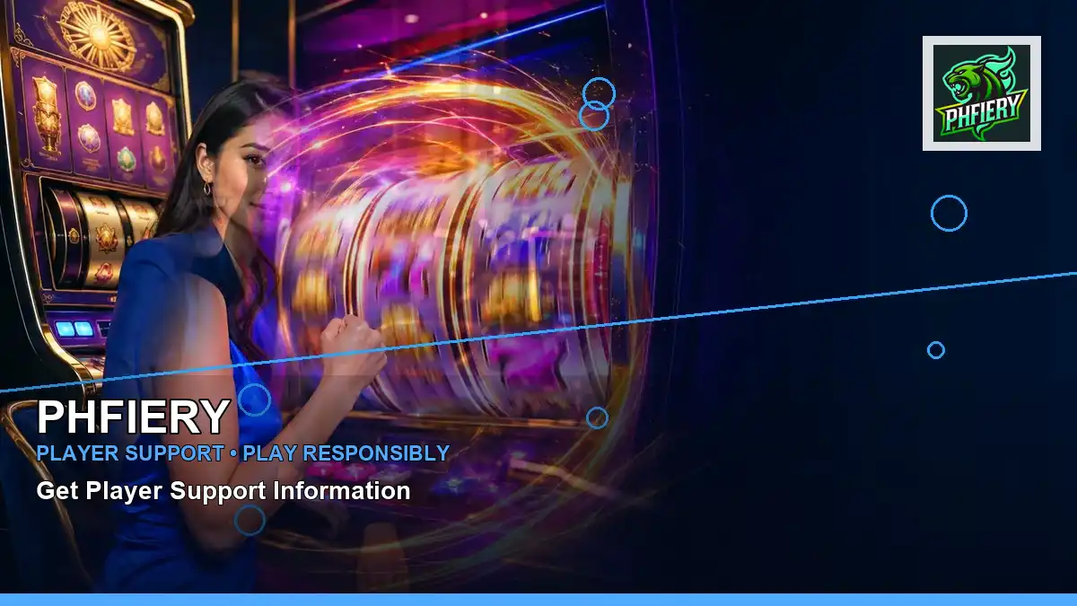 PHFIERY mobile casino app featuring an adult Filipina casino host with a left close-up composition
