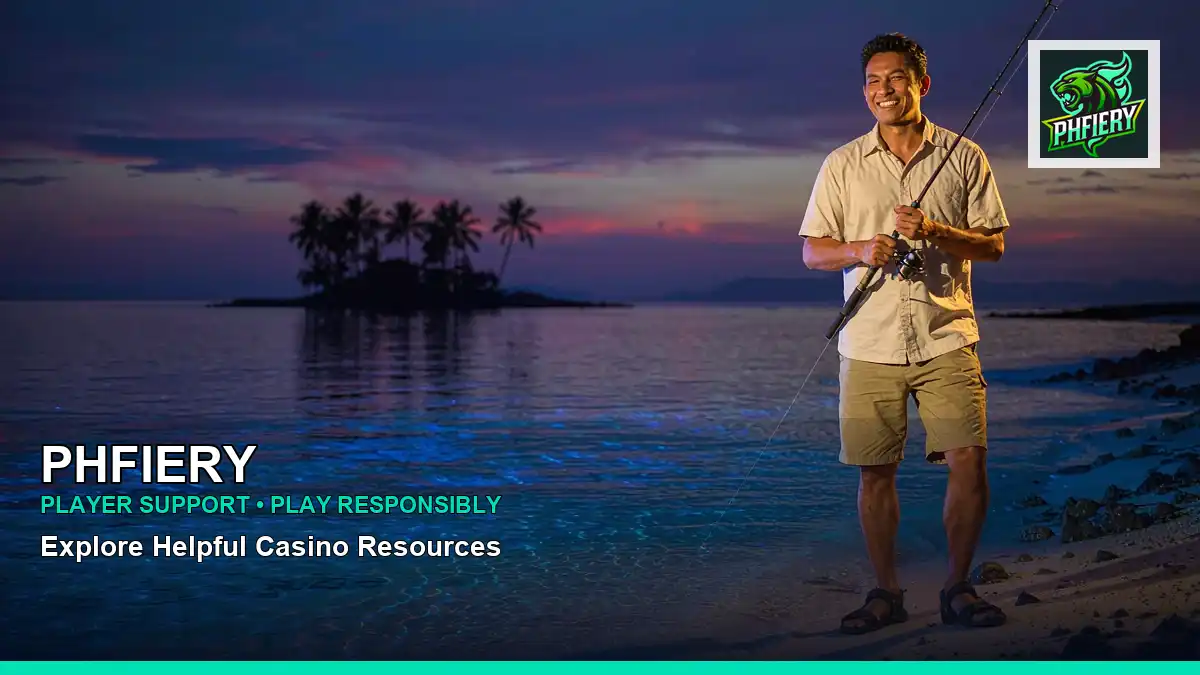 PHFIERY mobile player female casino fishing games highlighting mobile-friendly casino play